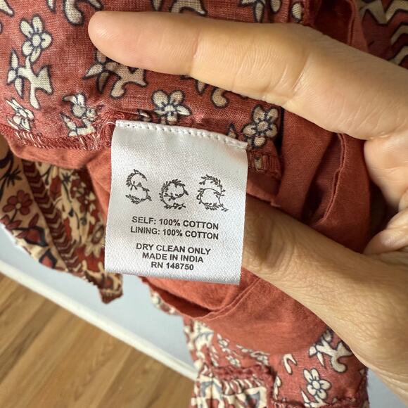 Sea New York Fernanda Tile Print Flutter Sleeve Dress XXS - Picture 7 of 10